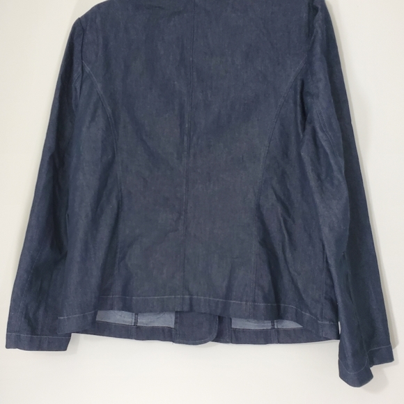 Kim Rogers Denim Jacket, Size 14 - Picture 6 of 9